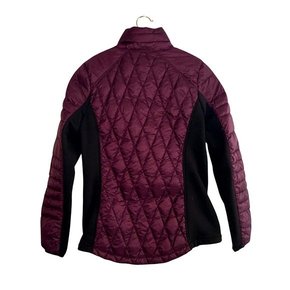 32 DEGREES Heat‎ Quilted Puffer Fleece Lined Jacket Plum Purple XS - Picture 2 of 6